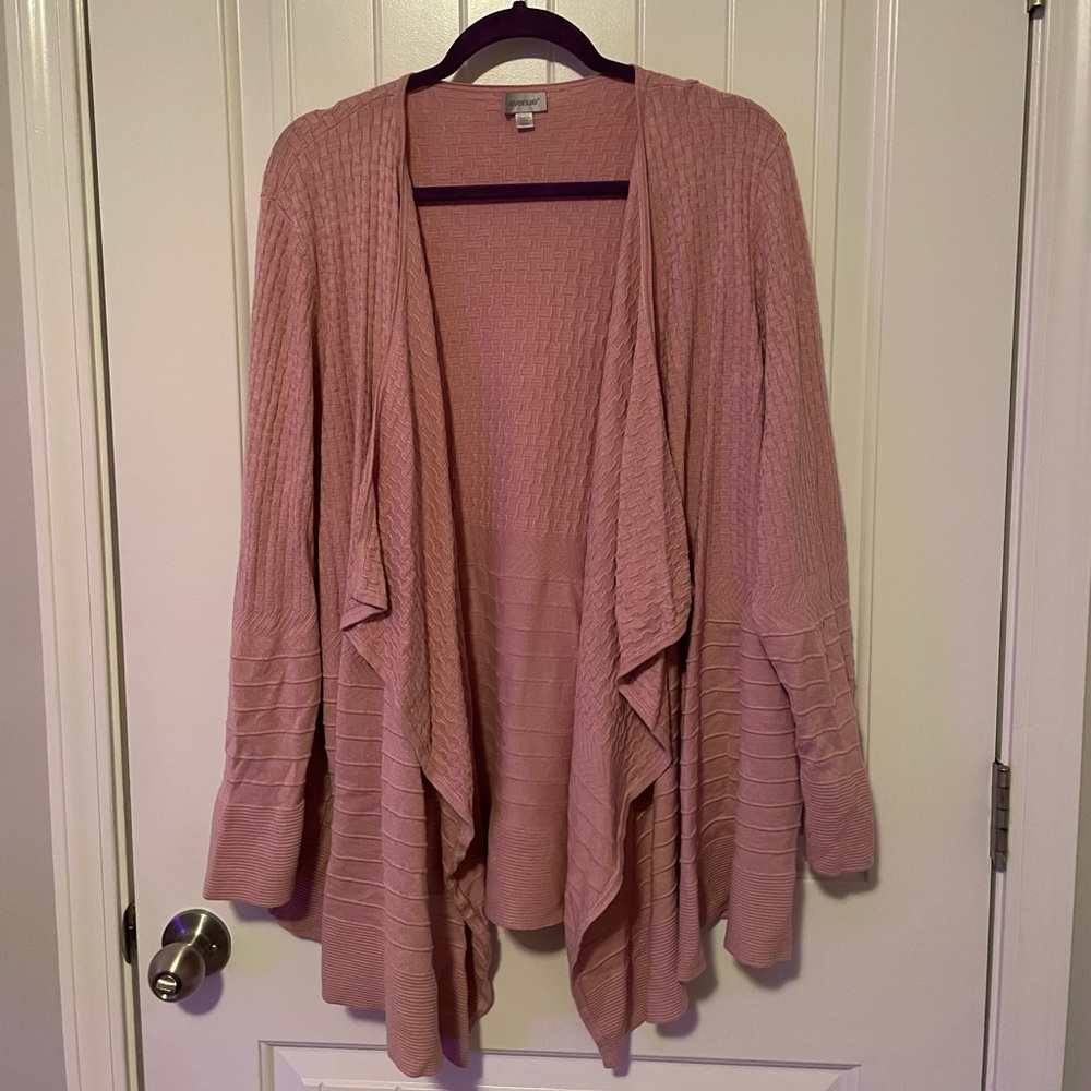 Pink cardigan